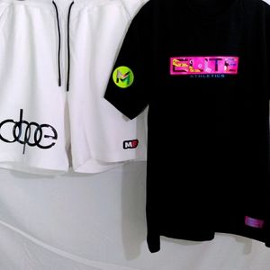Handmade dope shorts and Elite tee-shirt